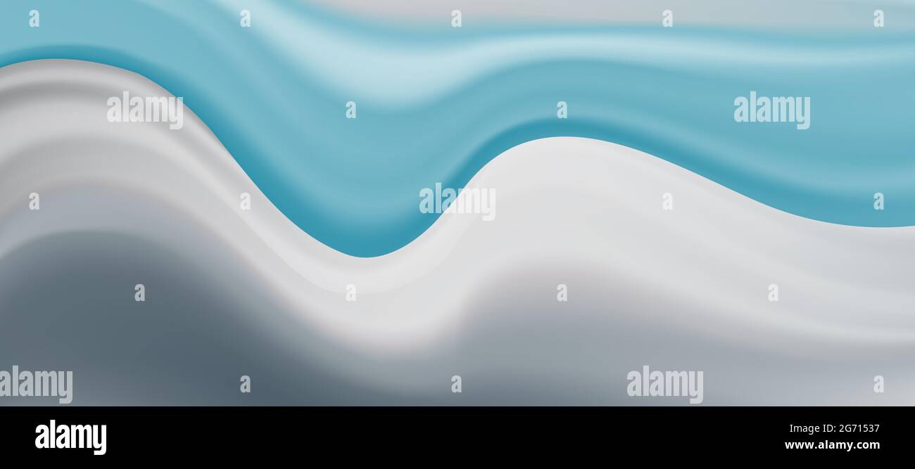 Abstract liquid background design, grey and blue paint flow, artistic ...