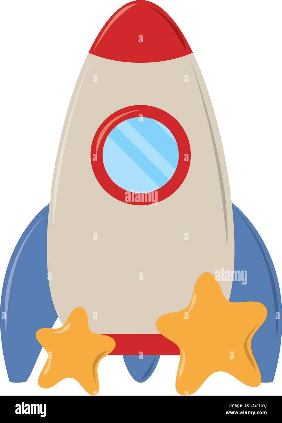 cute rocket toy Stock Vector Image & Art - Alamy