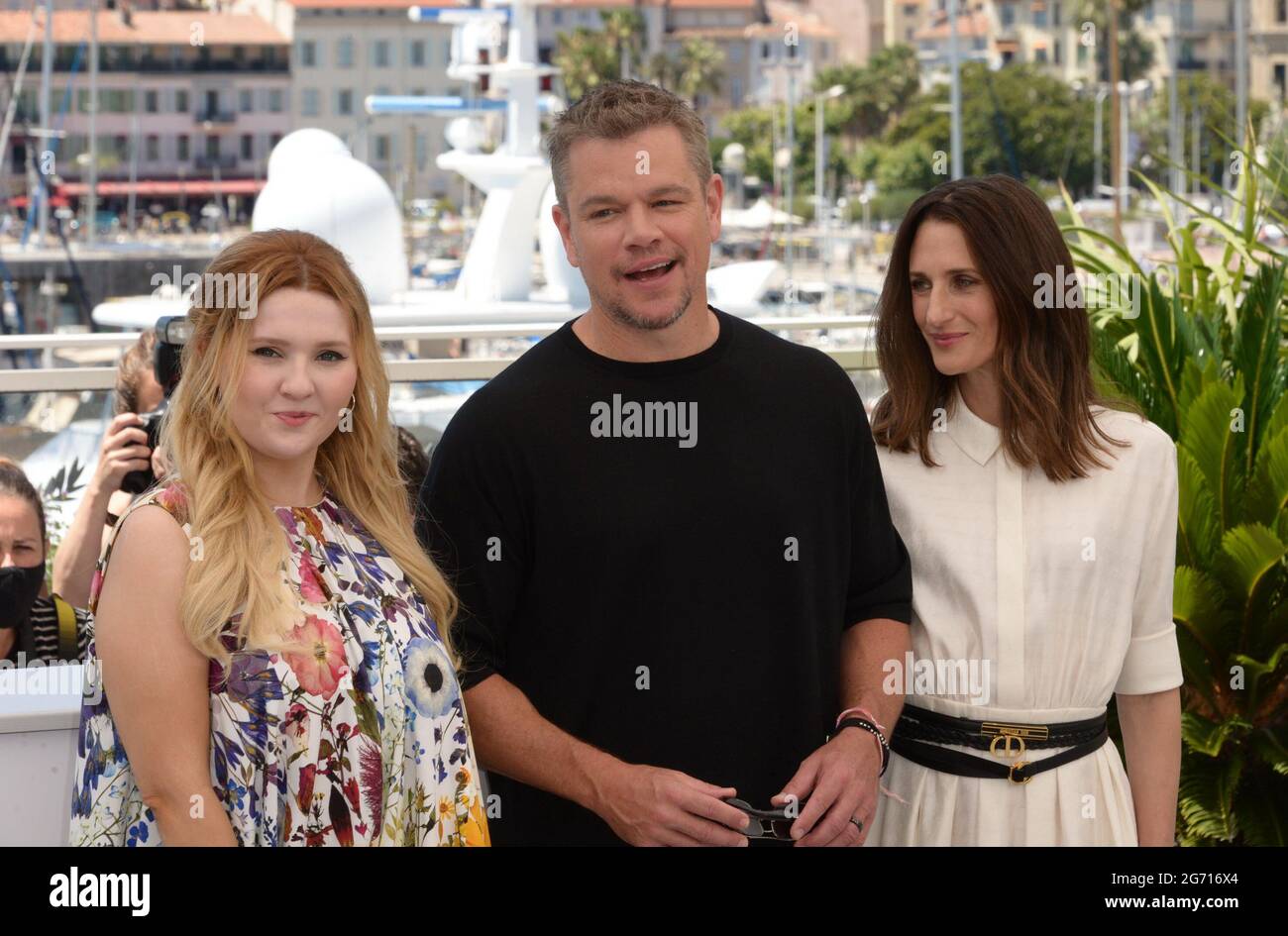 July 9, 2021, CANNES, France: CANNES, FRANCE - JULY 09: Abigail Breslin