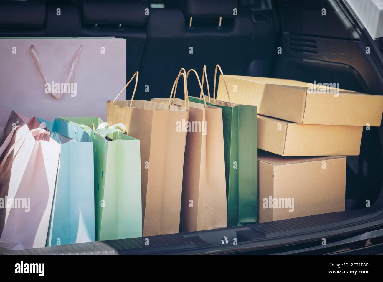 Shopping bag storage for car deals