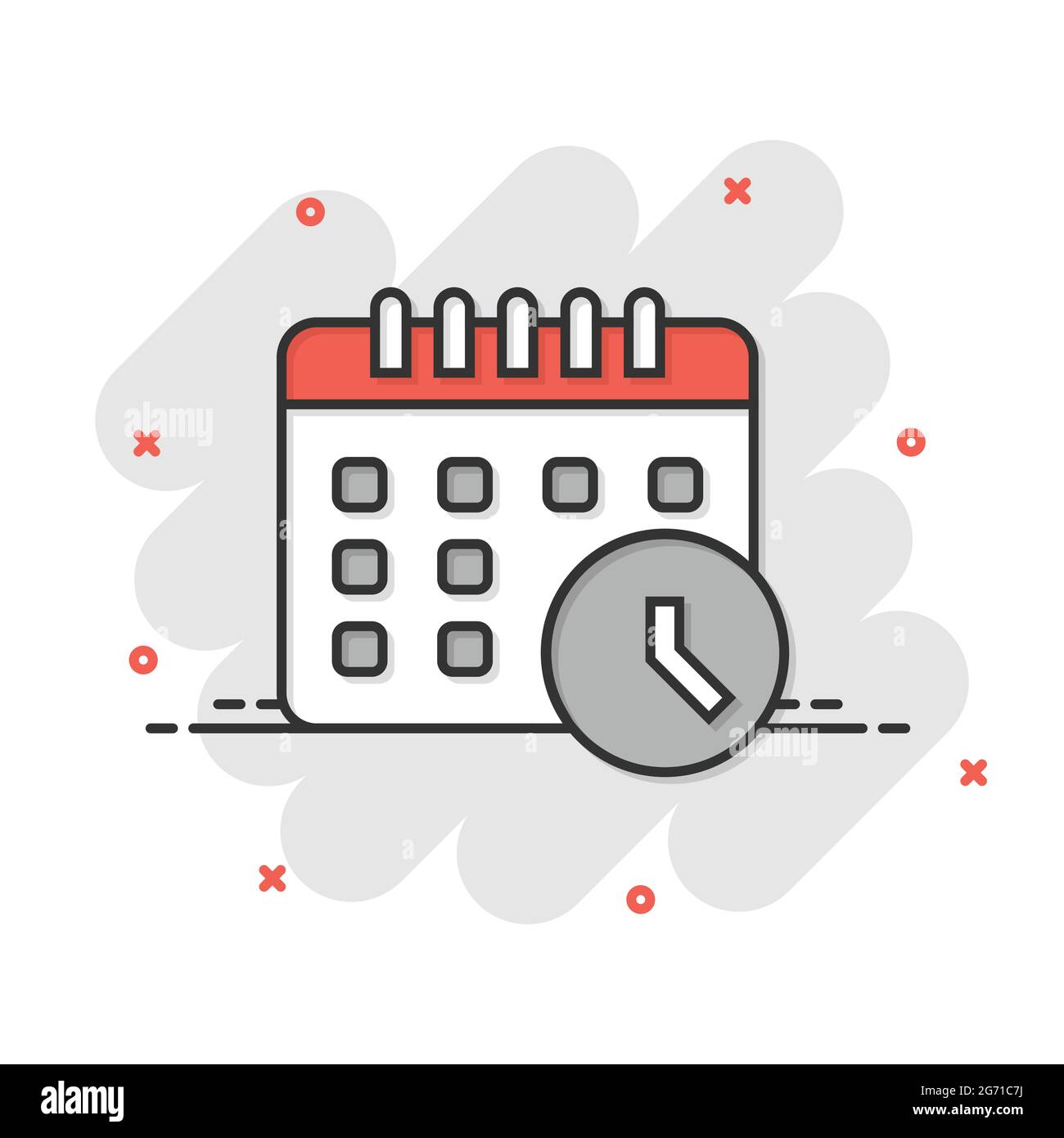 Calendar With Clock Icon In Comic Style Agenda Cartoon Vector Illustration On White Isolated Background Schedule Time Planner Splash Effect Business Stock Vector Image Art Alamy Calendar With Clock Icon In Comic Style Agenda Cartoon Vector Illustration On White Isolated Background Schedule Time Planner Splash Effect Business Stock Vector Image Art Alamy