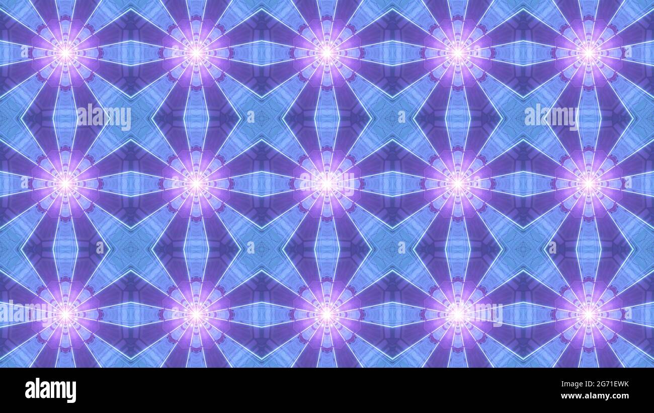 3D rendering of a seamless pattern of colorful geometric shapes and ...