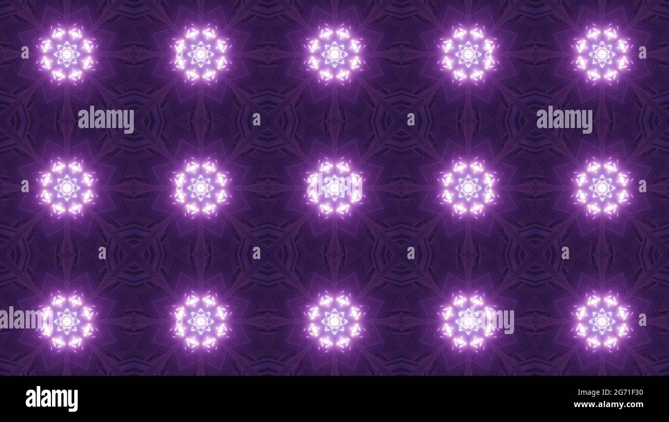 3D rendering of a seamless pattern of colorful geometric shapes and ...