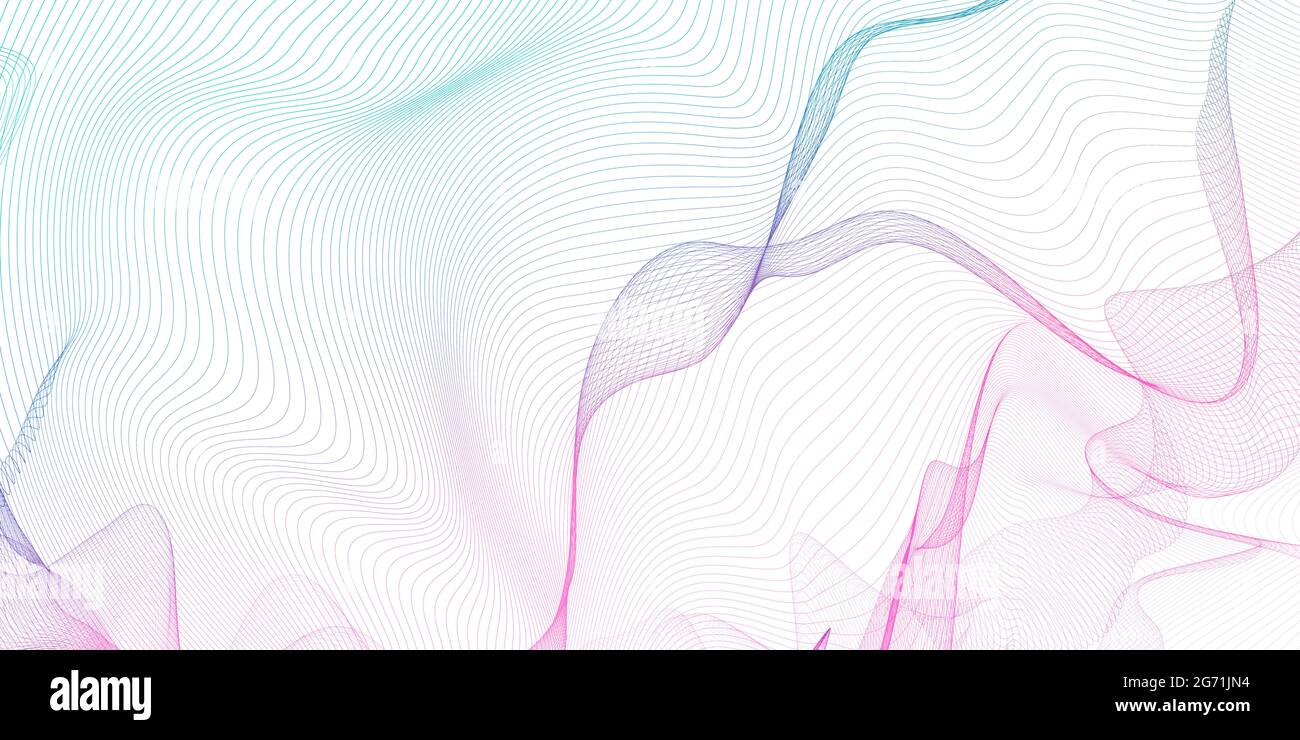 Pink Ripple Blue Energy Ripple in Blue and Pink Neon Background Stock Photo - Alamy
