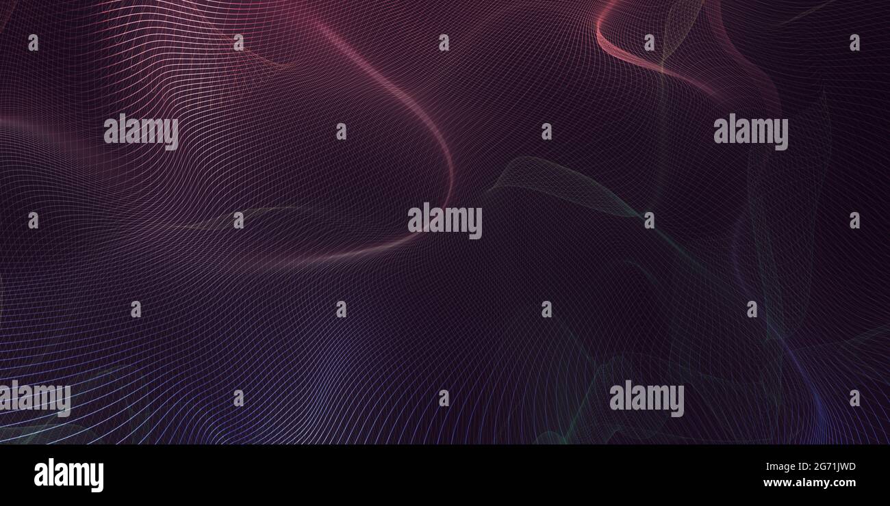 Technology Network as a Futuristic Abstract Background Concept Stock ...
