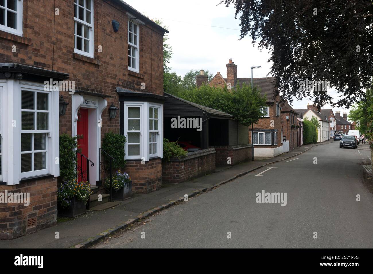 Main Street, Shenstone, Staffordshire, England, UK Stock Photo Alamy