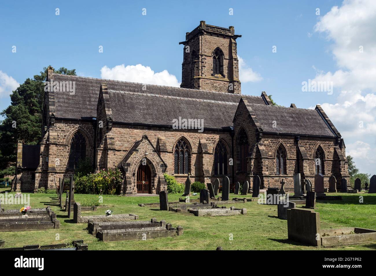 St. John the Baptist Church, Shenstone, Staffordshire, England, UK