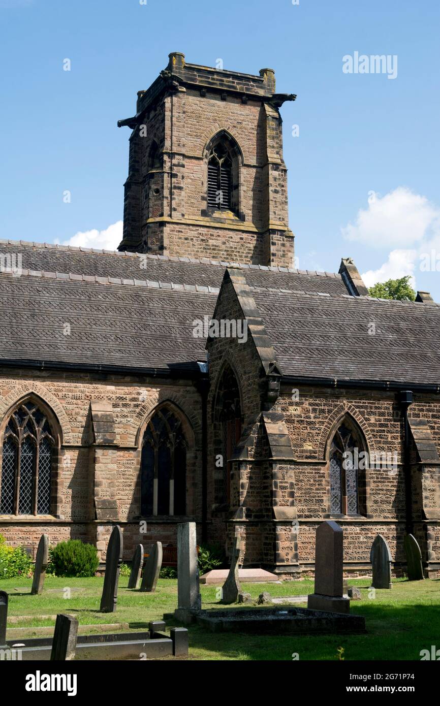 St. John the Baptist Church, Shenstone, Staffordshire, England, UK