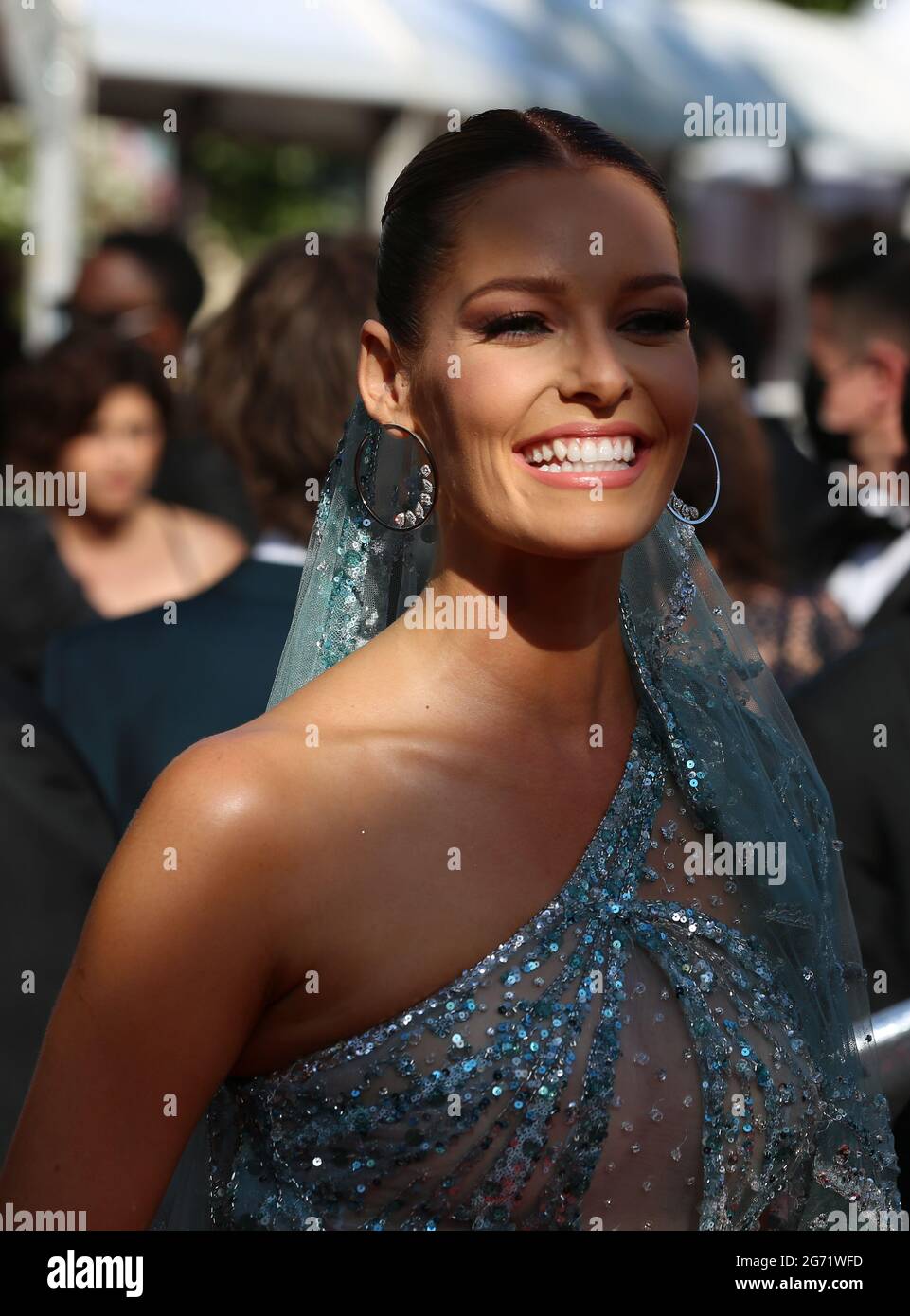 Cannes, France. 09th July, 2021. Maeva COUCKE attends the screening of