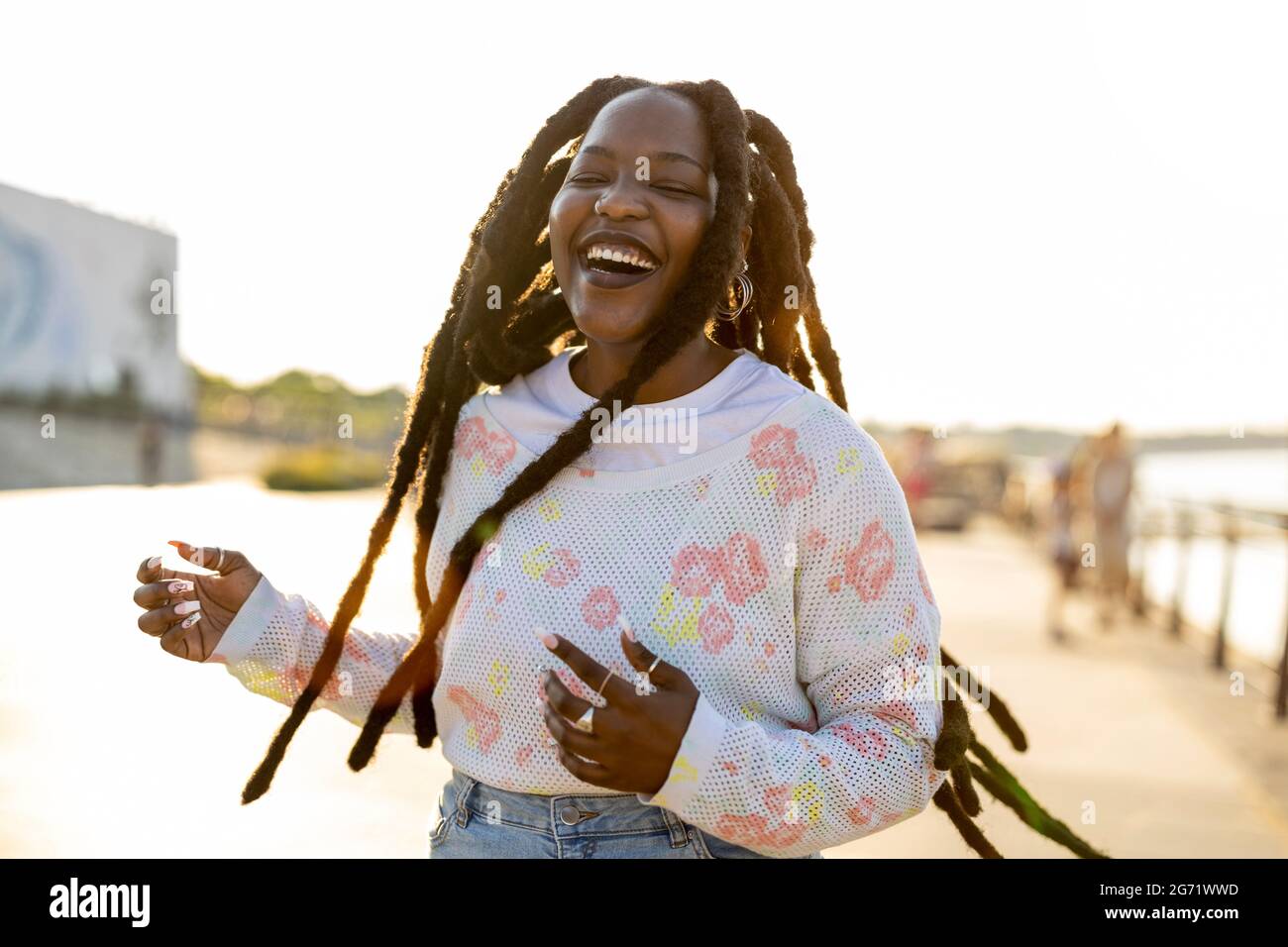Braided dreadlocks hi-res stock photography and images - Alamy