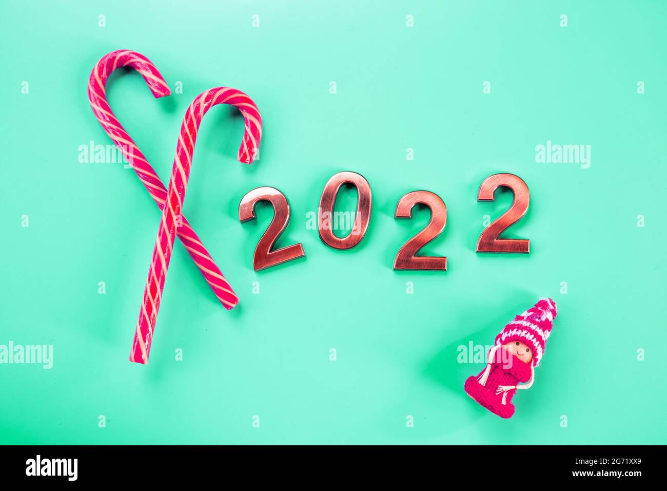 Happy New Year 2022 Greeting Card High Resolution Stock Photography And Images Alamy