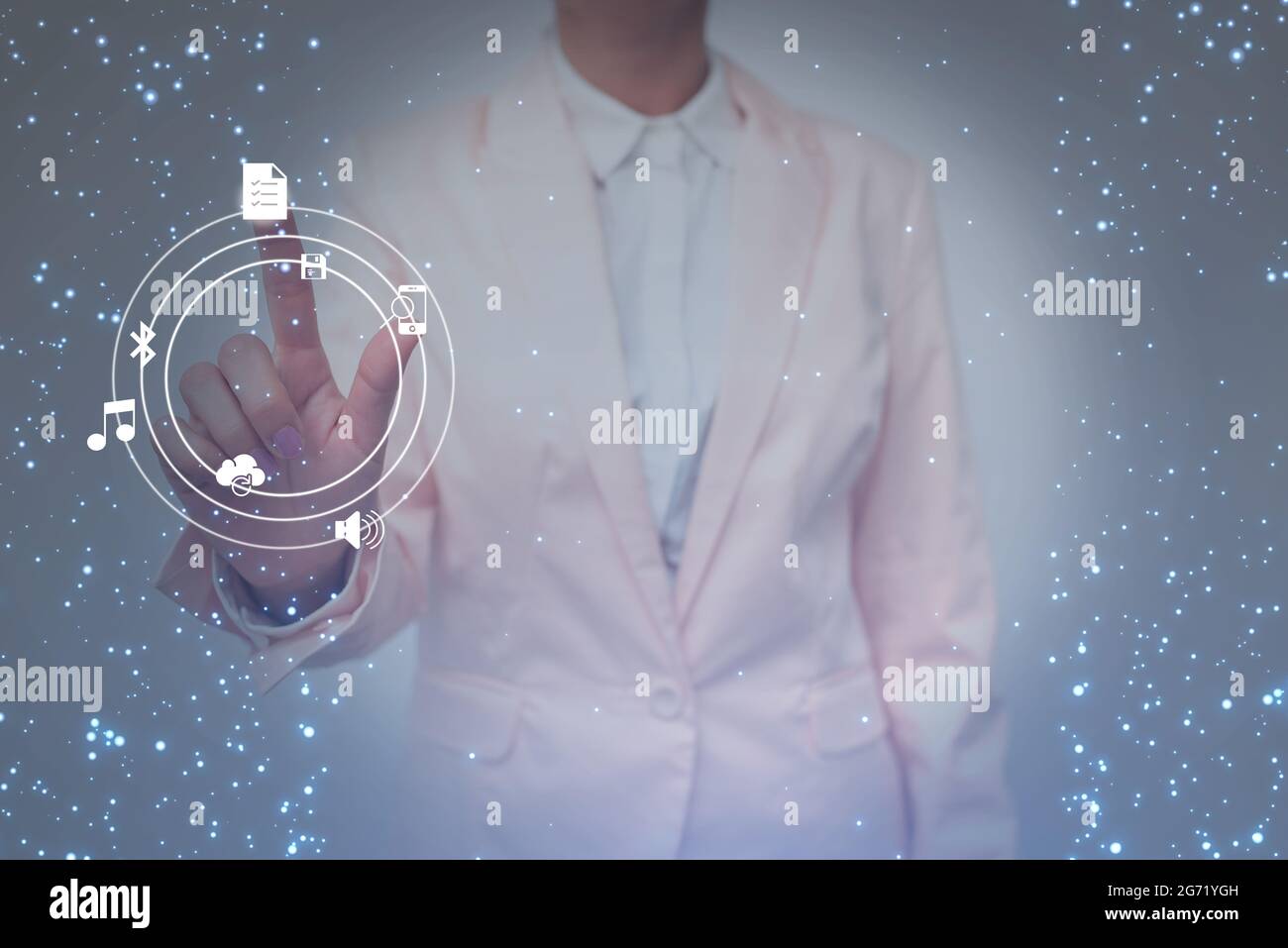 futuristic side button blazer