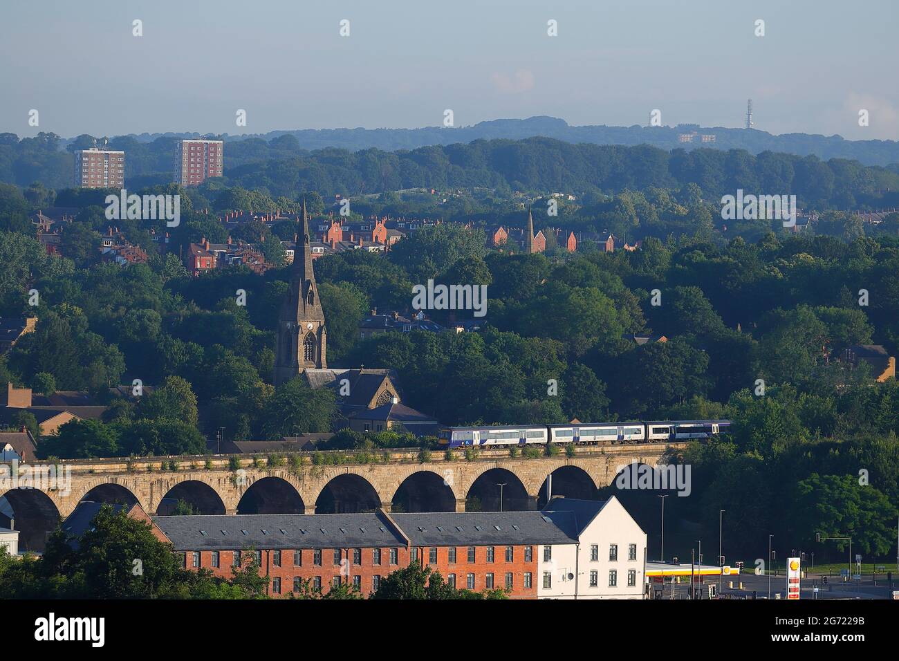 Kirkstall Road Viaduct in Leeds,West Yorkshire,UK Stock Photo Alamy