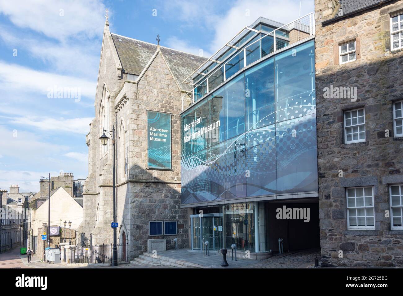 Aberdeen Maritime Museum, Shiprow, City of Aberdeen, Aberdeenshire, Scotland, United Kingdom Stock Photo