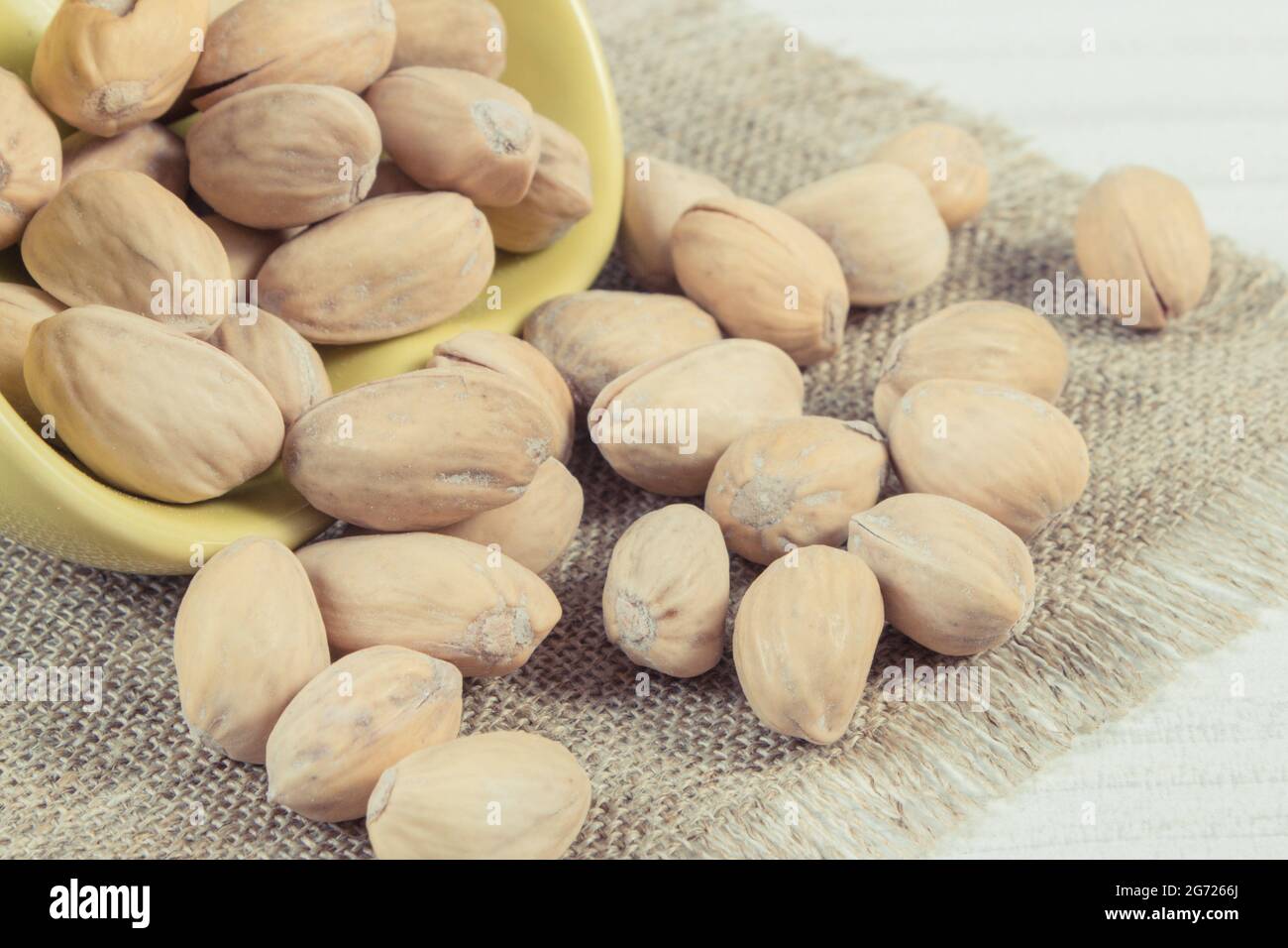 Pistachio nuts as source natural vitamins and minerals. Healthy eating Stock Photo Alamy