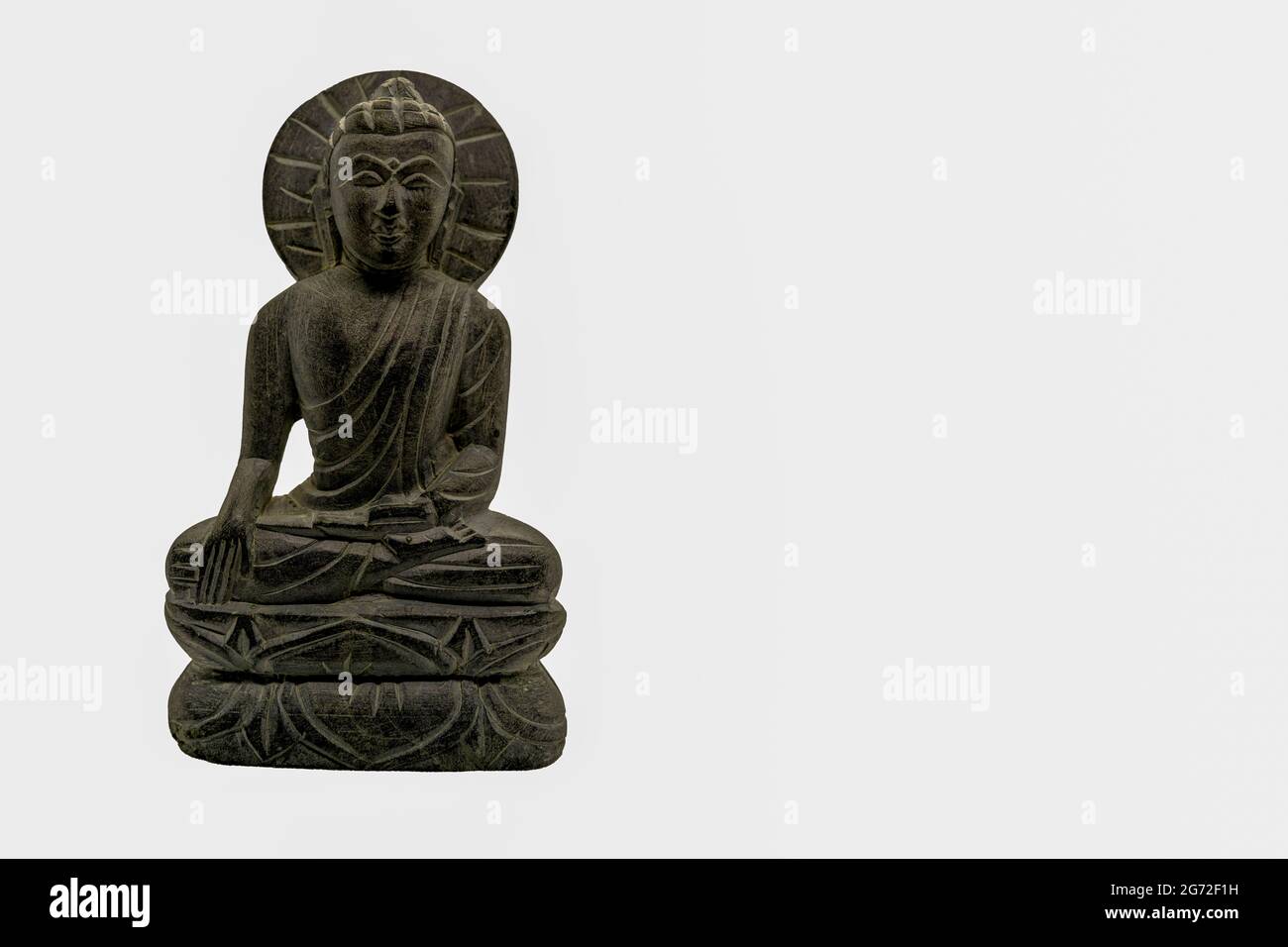Little Buddha Pray or Meditate on Wooden Background with Empty Space.  Praying and Meditation, Yoga Concept Stock Image - Image of american,  krishna: 71202689