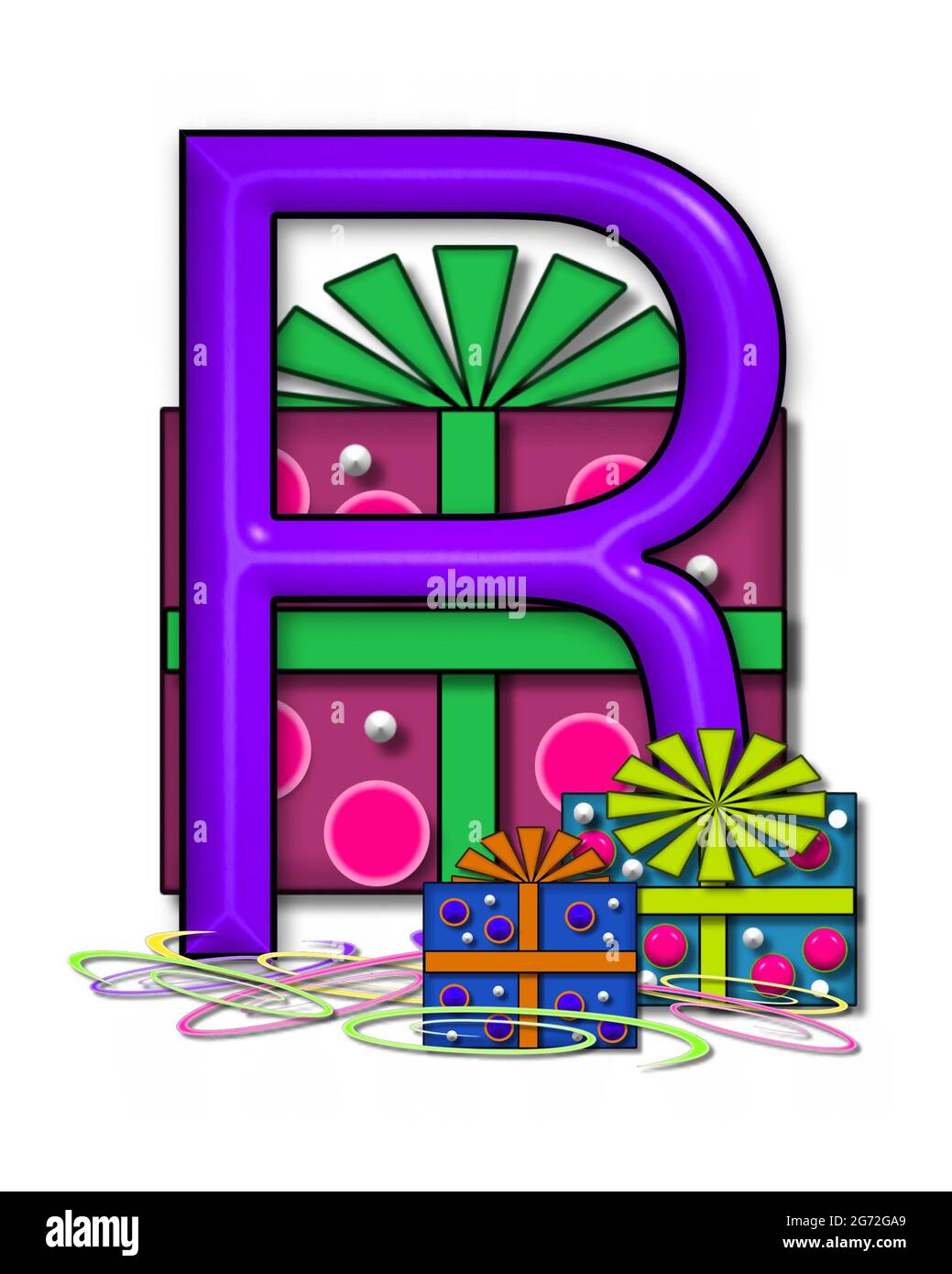 R presents Cut Out Stock Images & Pictures - Alamy