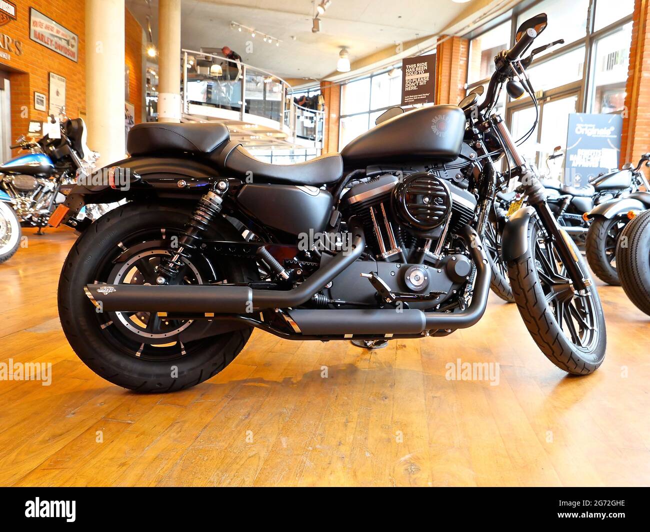 Harley davidson iron 883 hi-res stock photography and images - Alamy