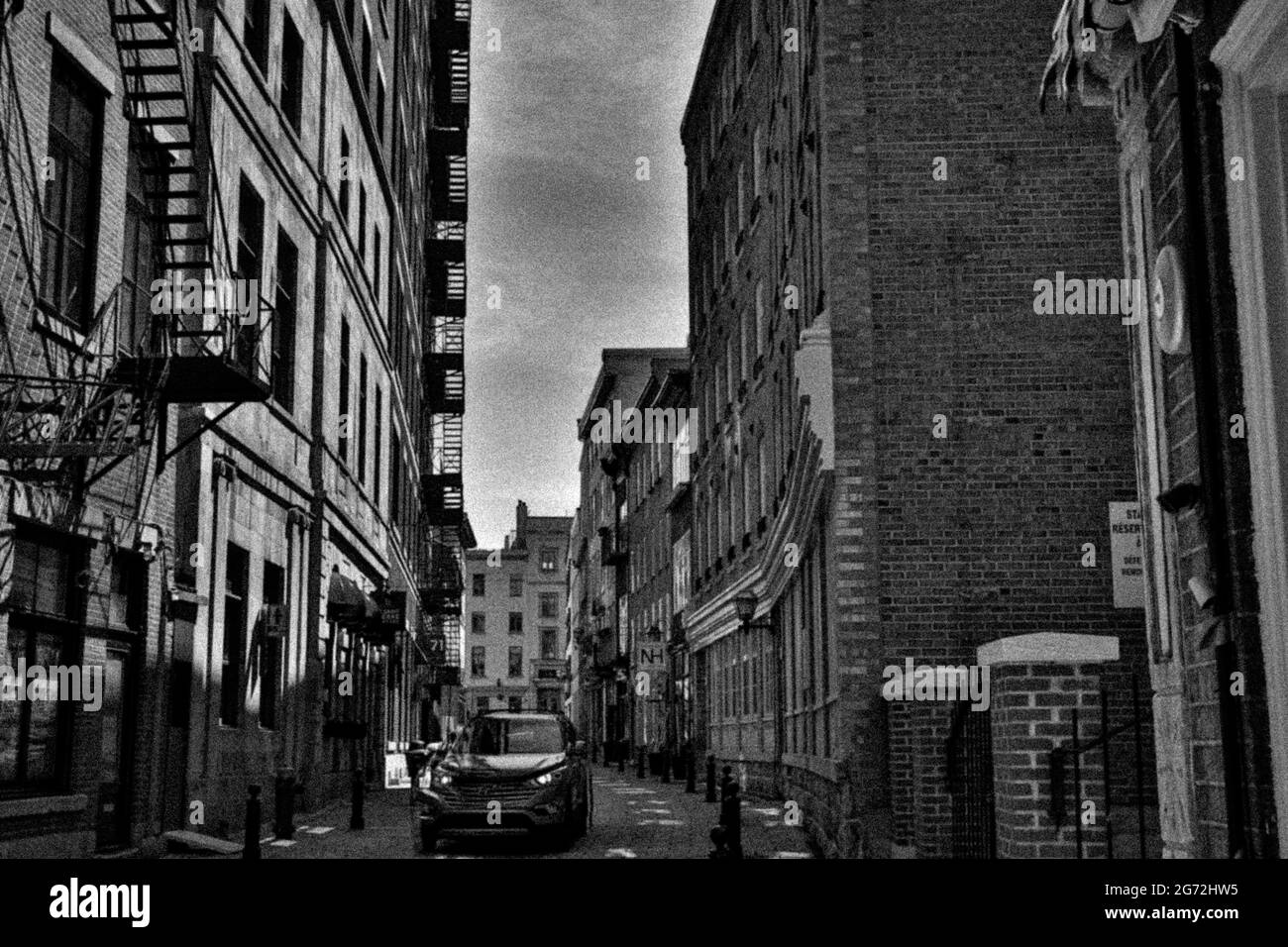 Shops, souvenir shops, art galleries, restaurant, etc. There is so much to visit. Stock Photo