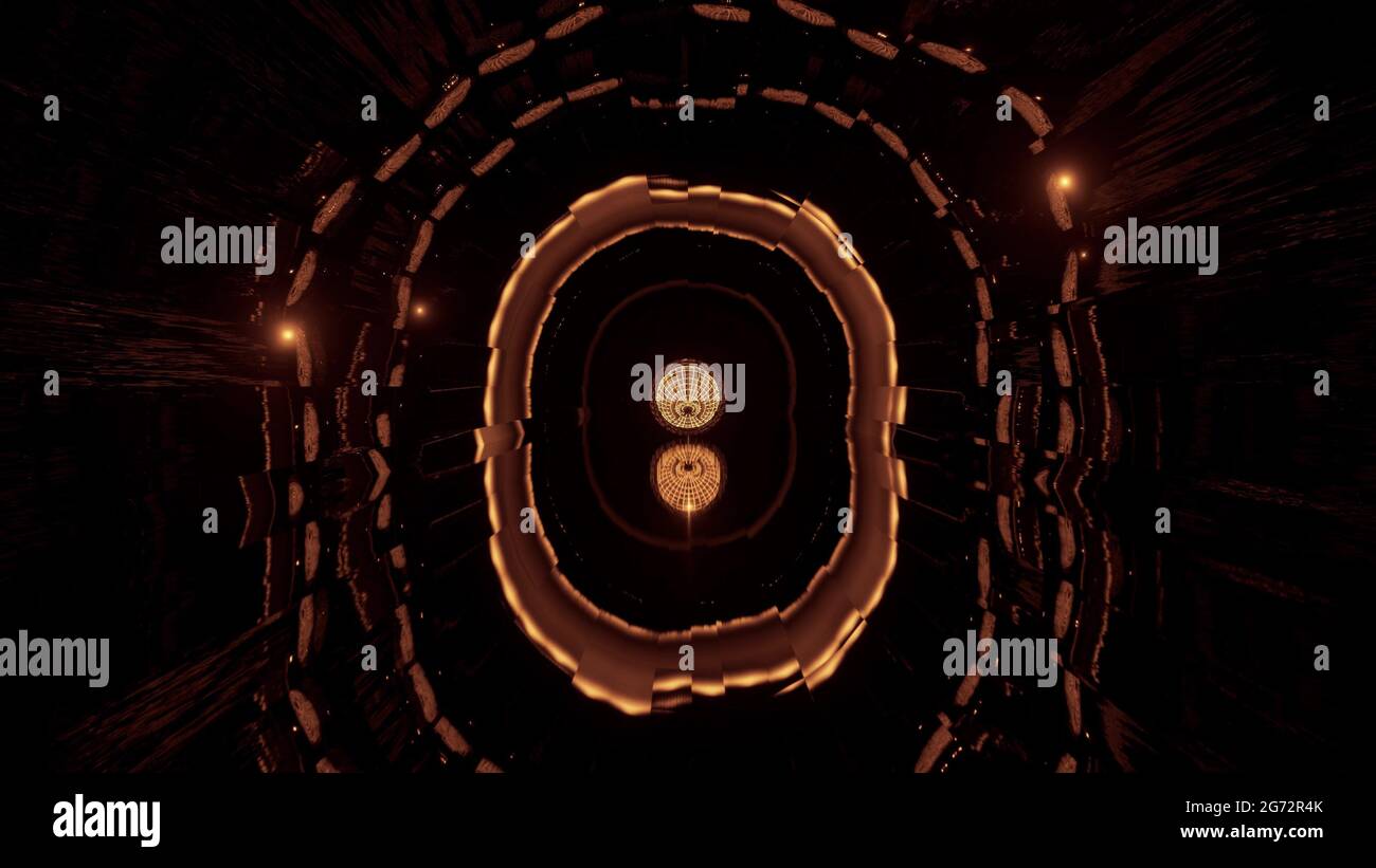 Golden-black abstract illustration for wallpaper and background Stock ...