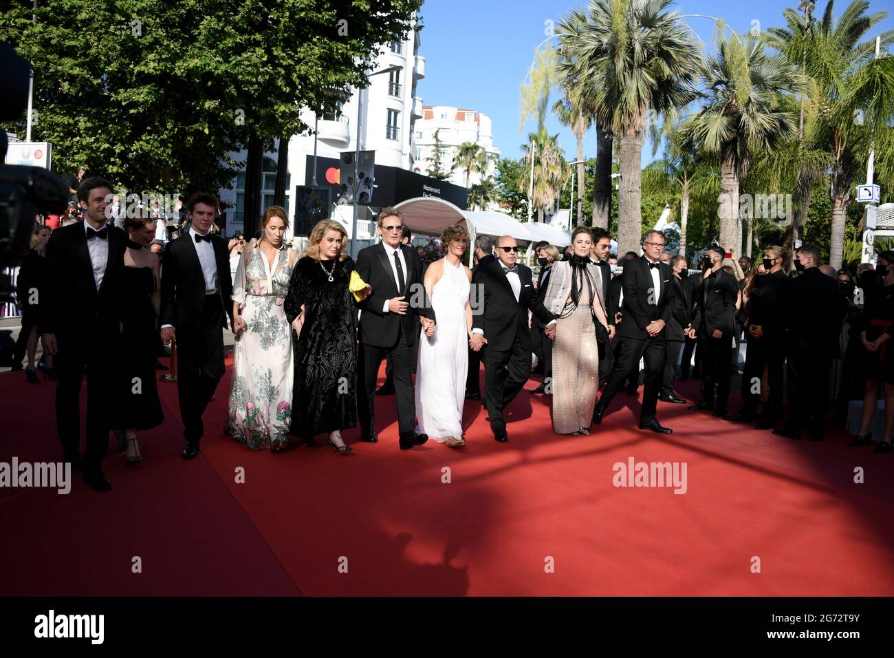 Cannes france 10th july 2021 74th cannes film festival red carpet