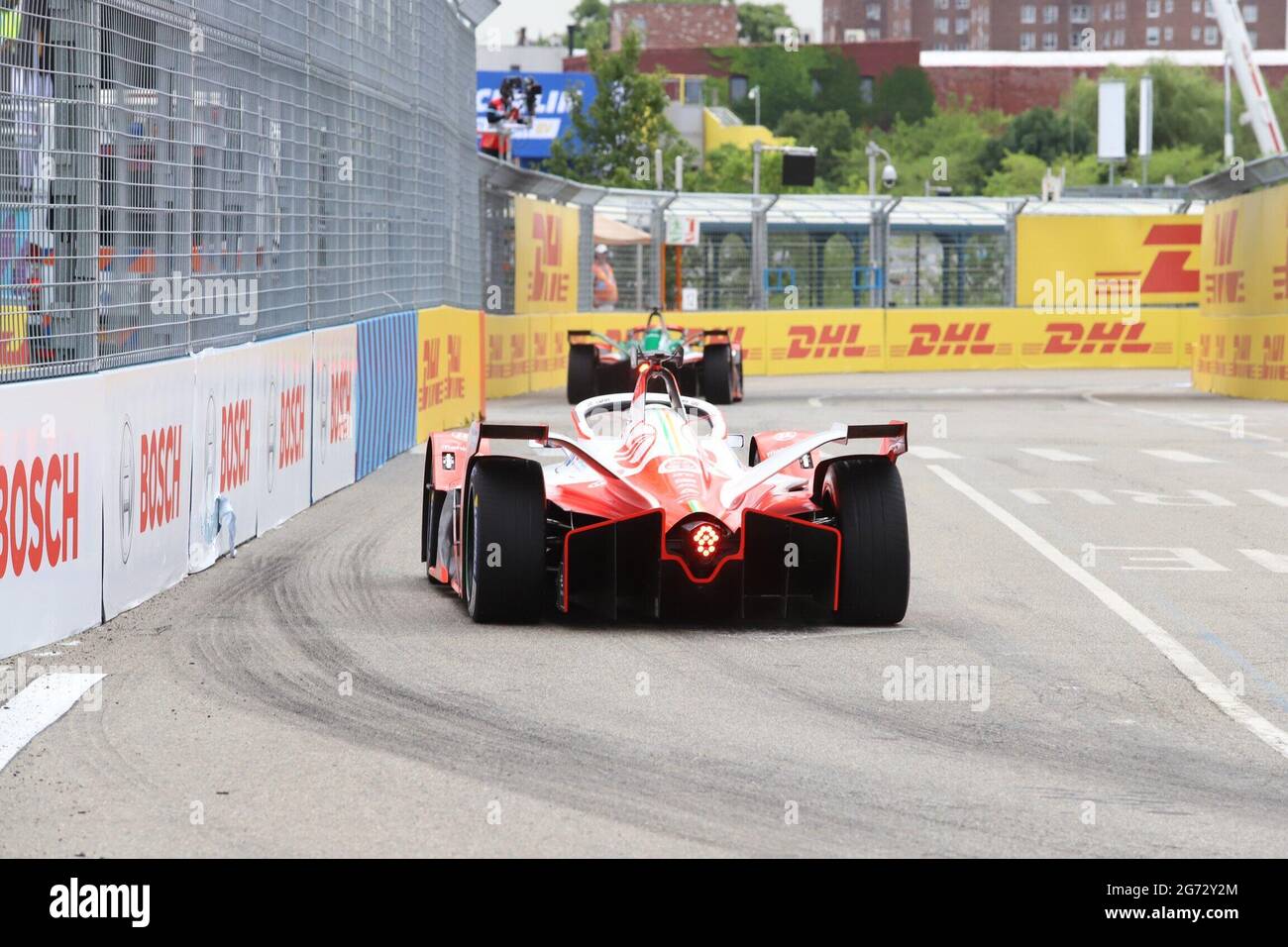 July 10, 2021, Brooklyn, USA: (NEW) Season 7, ABB New York City Formula E-Prix World Championship. July 10, 2021, Brooklyn, New York, USA: The Season 7, ABB New York City E-Prix taking place in Brooklyn, from the 10 to 11 of July with many drivers after last yearÃ¢â‚¬â„¢s absence because of COVID-19. Formula E World Championship, is a single-seater motorsport championship for electric cars. The series was conceived in 2011 in Paris by FIA president Jean Todt and Spanish businessman Alejandro Agag, who is also the current chairman of Formula E Holdings. Credit: Jose Francisco/Thenews2 (Credit Stock Photo