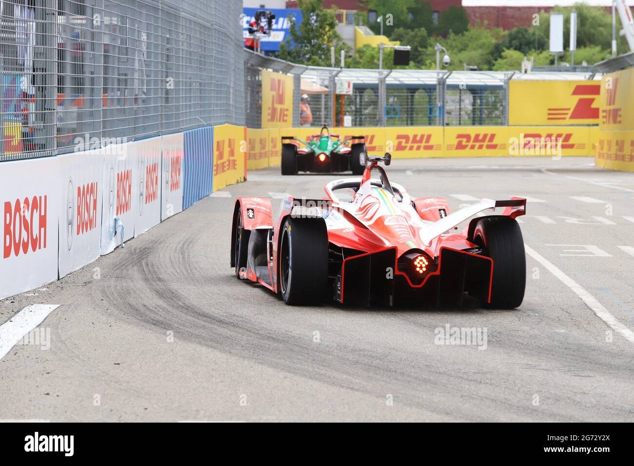 July 10, 2021, Brooklyn, USA: (NEW) Season 7, ABB New York City Formula E-Prix World Championship. July 10, 2021, Brooklyn, New York, USA: The Season 7, ABB New York City E-Prix taking place in Brooklyn, from the 10 to 11 of July with many drivers after last yearÃ¢â‚¬â„¢s absence because of COVID-19. Formula E World Championship, is a single-seater motorsport championship for electric cars. The series was conceived in 2011 in Paris by FIA president Jean Todt and Spanish businessman Alejandro Agag, who is also the current chairman of Formula E Holdings. Credit: Jose Francisco/Thenews2 (Credit Stock Photo