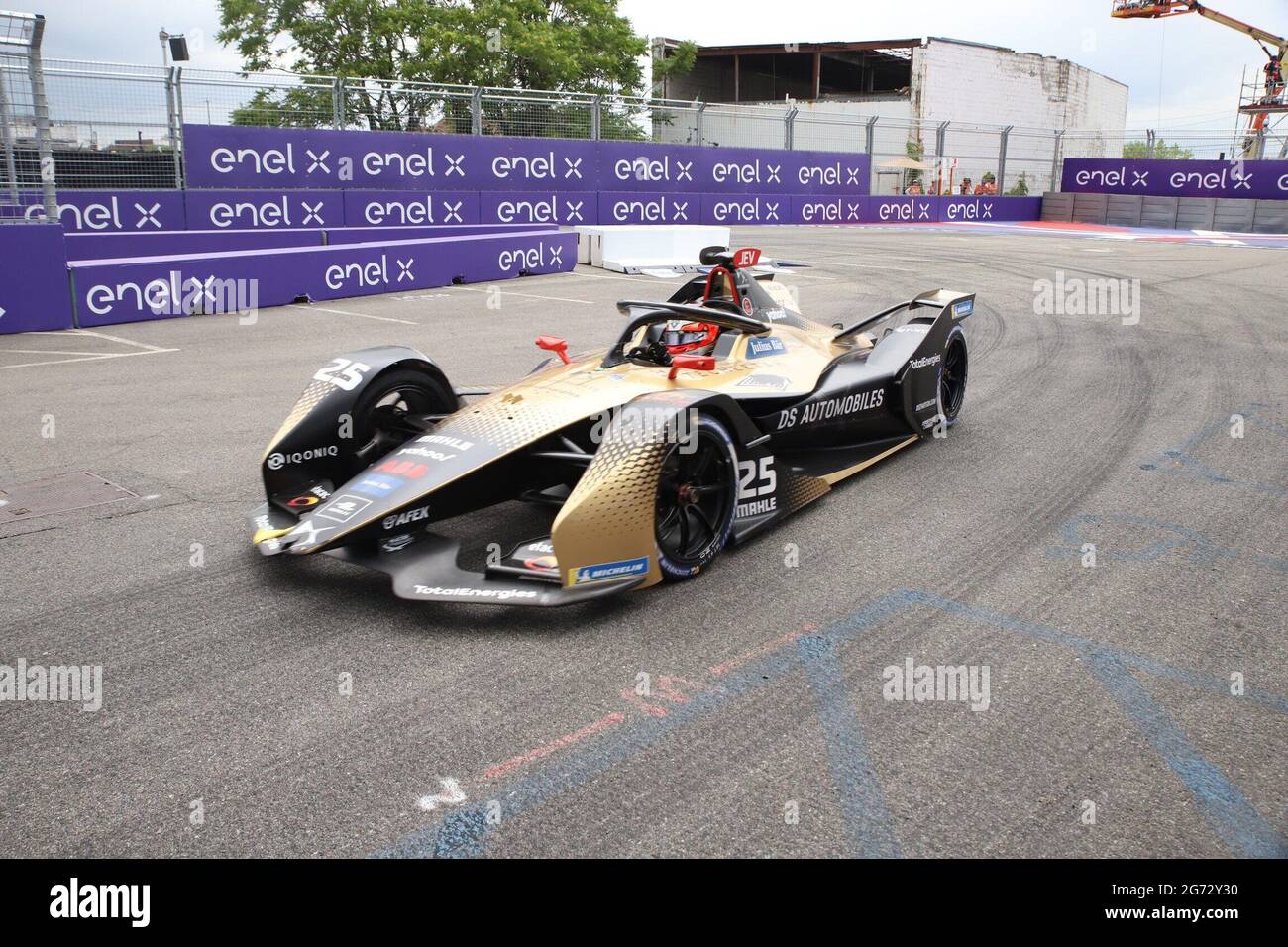 July 10, 2021, Brooklyn, USA: (NEW) Season 7, ABB New York City Formula E-Prix World Championship. July 10, 2021, Brooklyn, New York, USA: The Season 7, ABB New York City E-Prix taking place in Brooklyn, from the 10 to 11 of July with many drivers after last yearÃ¢â‚¬â„¢s absence because of COVID-19. Formula E World Championship, is a single-seater motorsport championship for electric cars. The series was conceived in 2011 in Paris by FIA president Jean Todt and Spanish businessman Alejandro Agag, who is also the current chairman of Formula E Holdings. Credit: Jose Francisco/Thenews2 (Credit Stock Photo