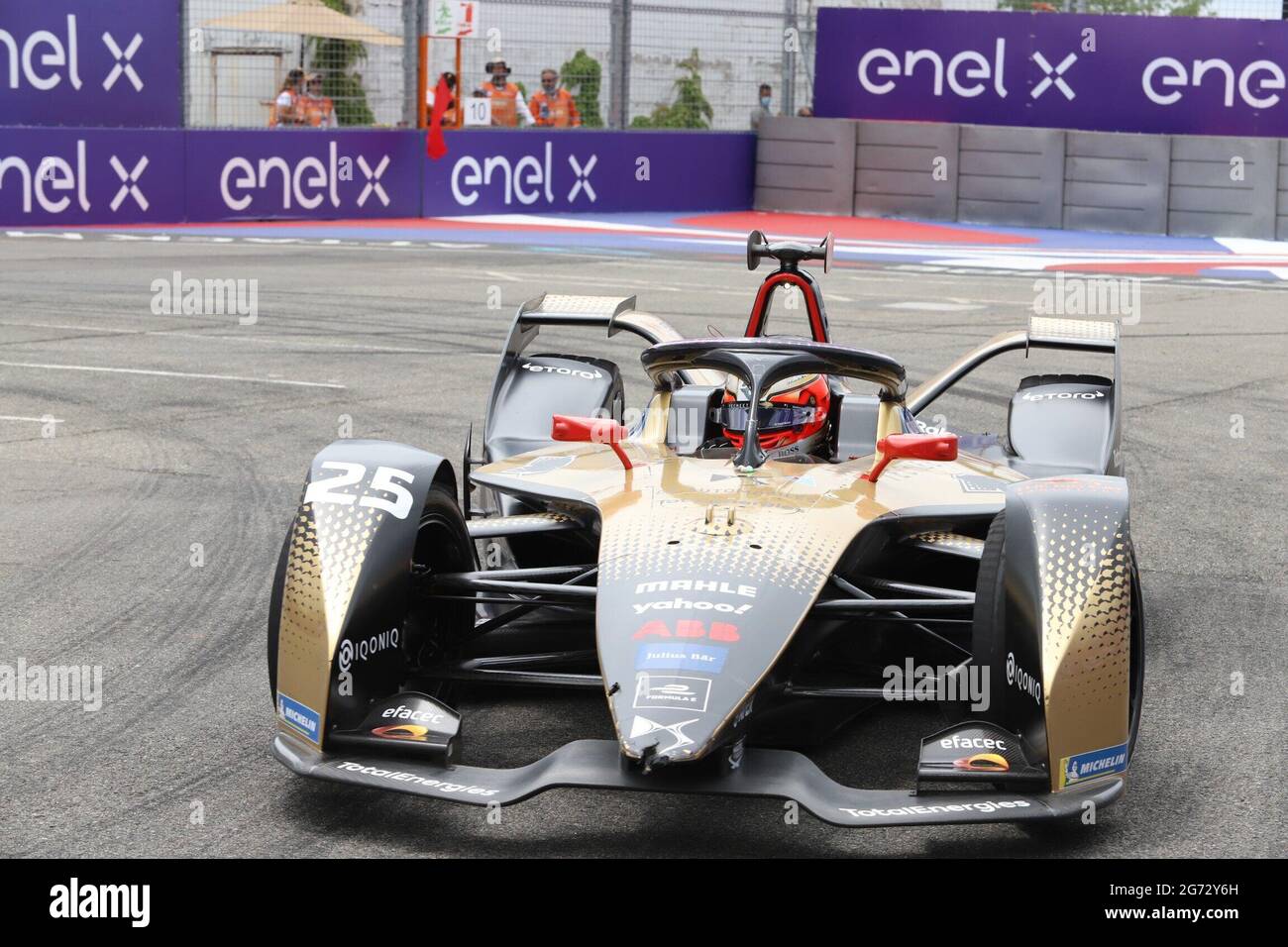 July 10, 2021, Brooklyn, USA: (NEW) Season 7, ABB New York City Formula E-Prix World Championship. July 10, 2021, Brooklyn, New York, USA: The Season 7, ABB New York City E-Prix taking place in Brooklyn, from the 10 to 11 of July with many drivers after last yearÃ¢â‚¬â„¢s absence because of COVID-19. Formula E World Championship, is a single-seater motorsport championship for electric cars. The series was conceived in 2011 in Paris by FIA president Jean Todt and Spanish businessman Alejandro Agag, who is also the current chairman of Formula E Holdings. Credit: Jose Francisco/Thenews2 (Credit Stock Photo