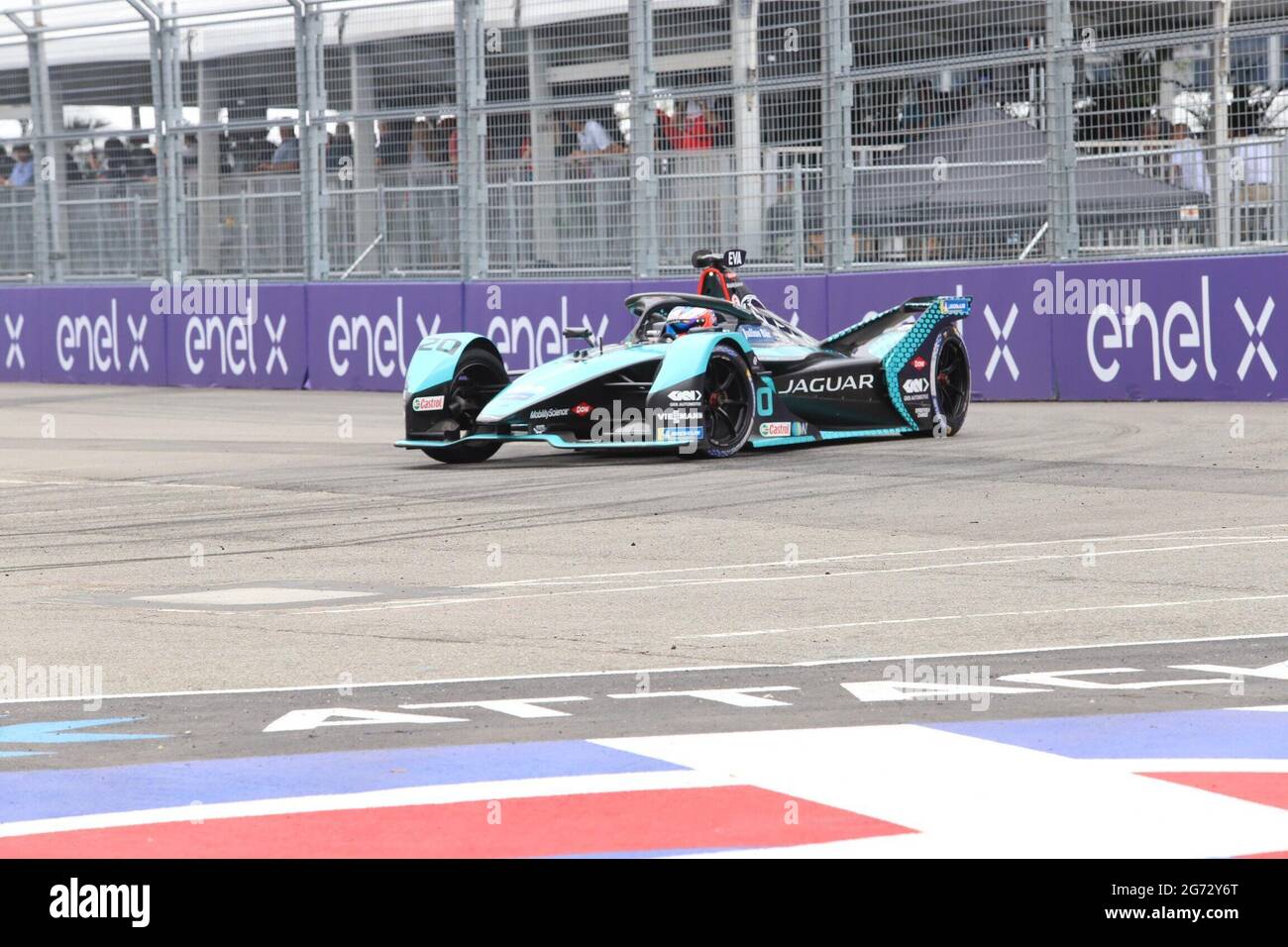 July 10, 2021, Brooklyn, USA: (NEW) Season 7, ABB New York City Formula E-Prix World Championship. July 10, 2021, Brooklyn, New York, USA: The Season 7, ABB New York City E-Prix taking place in Brooklyn, from the 10 to 11 of July with many drivers after last yearÃ¢â‚¬â„¢s absence because of COVID-19. Formula E World Championship, is a single-seater motorsport championship for electric cars. The series was conceived in 2011 in Paris by FIA president Jean Todt and Spanish businessman Alejandro Agag, who is also the current chairman of Formula E Holdings. Credit: Jose Francisco/Thenews2 (Credit Stock Photo