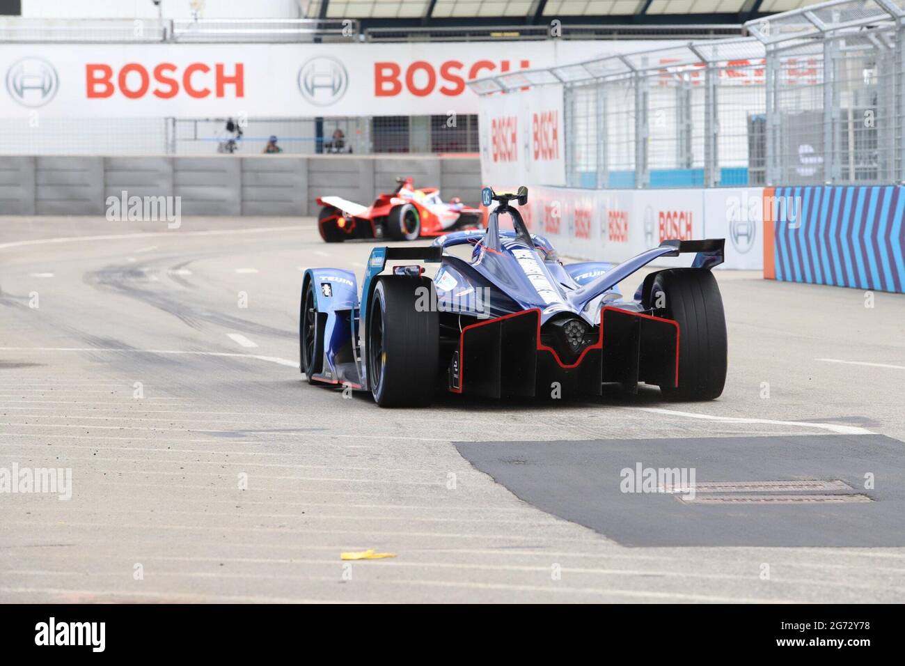 July 10, 2021, Brooklyn, USA: (NEW) Season 7, ABB New York City Formula E-Prix World Championship. July 10, 2021, Brooklyn, New York, USA: The Season 7, ABB New York City E-Prix taking place in Brooklyn, from the 10 to 11 of July with many drivers after last yearÃ¢â‚¬â„¢s absence because of COVID-19. Formula E World Championship, is a single-seater motorsport championship for electric cars. The series was conceived in 2011 in Paris by FIA president Jean Todt and Spanish businessman Alejandro Agag, who is also the current chairman of Formula E Holdings. Credit: Jose Francisco/Thenews2 (Credit Stock Photo