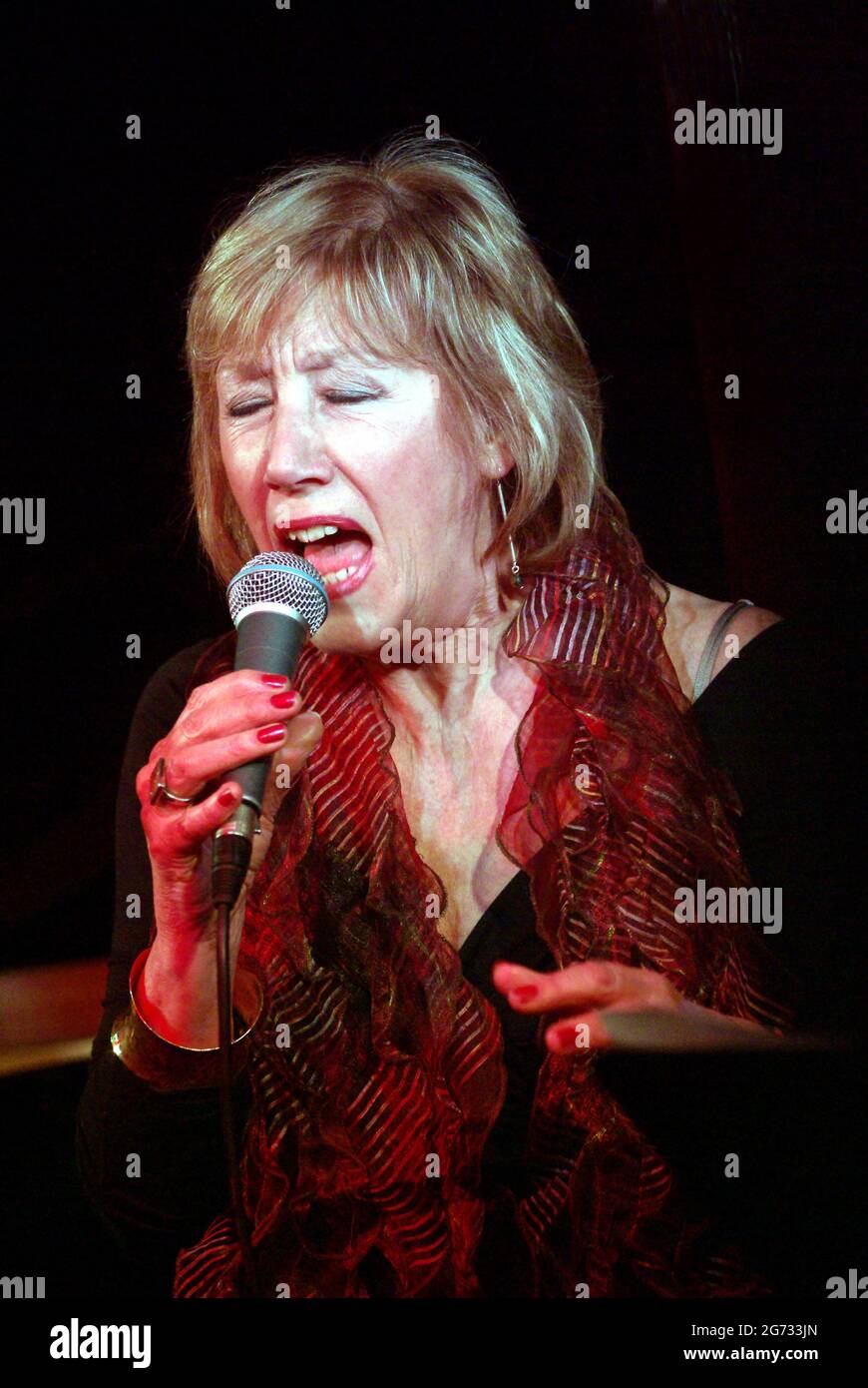 Norma Winstone, Pizza Express, Dean St, London, 2/2008. Stock Photo