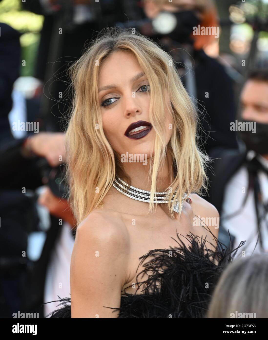 Cannes, France. 10th July, 2021. CANNES, FRANCE. July 10, 2021: Anja