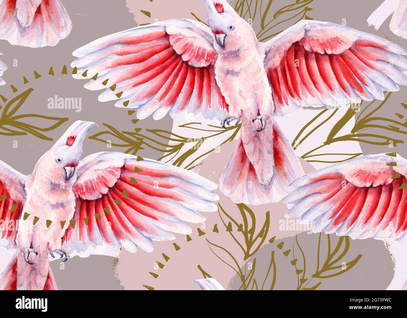 Seamless watercolour hi-res stock photography and images - Alamy