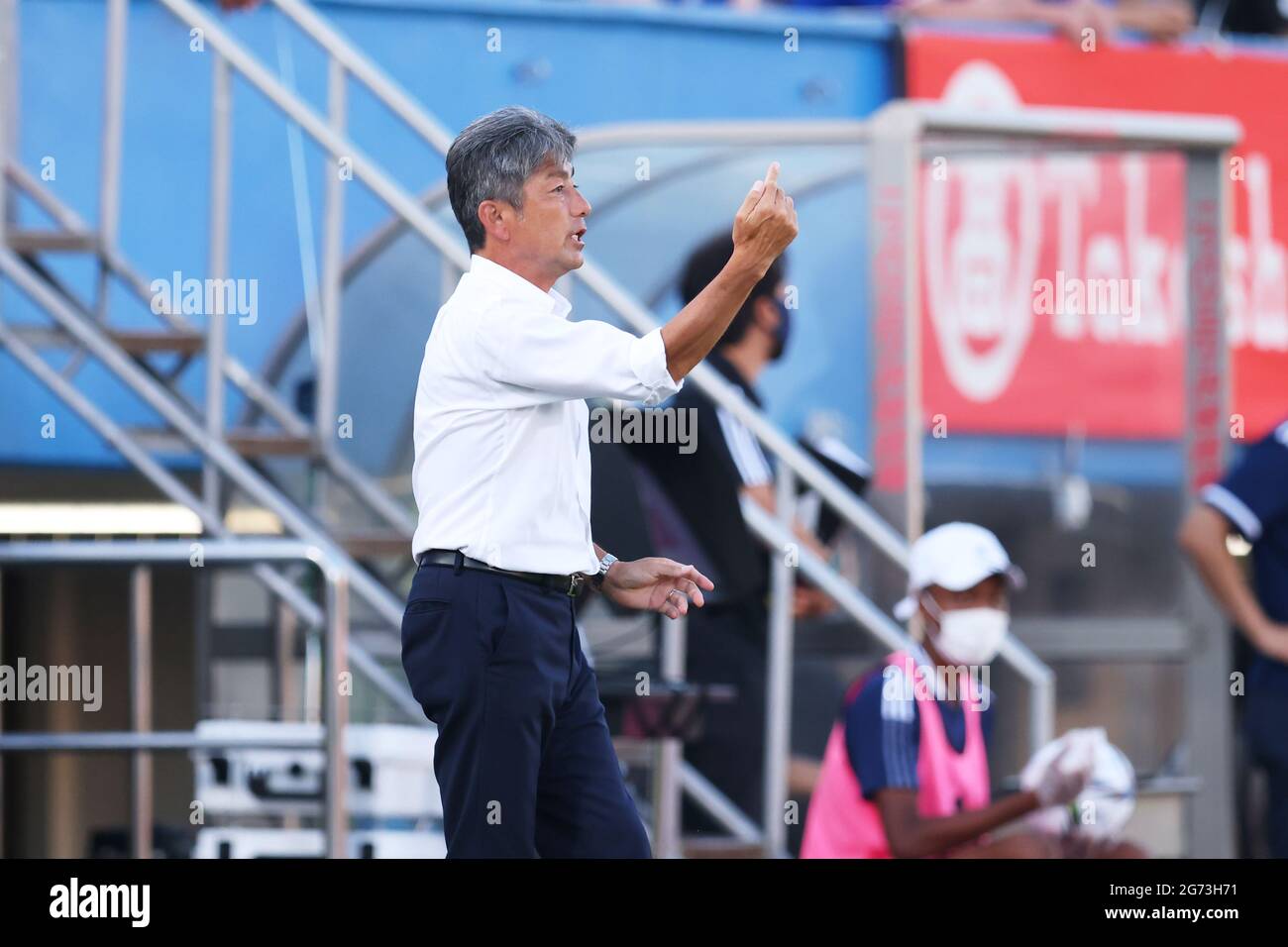 Shigetoshi Hasebe (Avispa), JLUY 10, 2021 - Football/Soccer : 2021 J1 ...