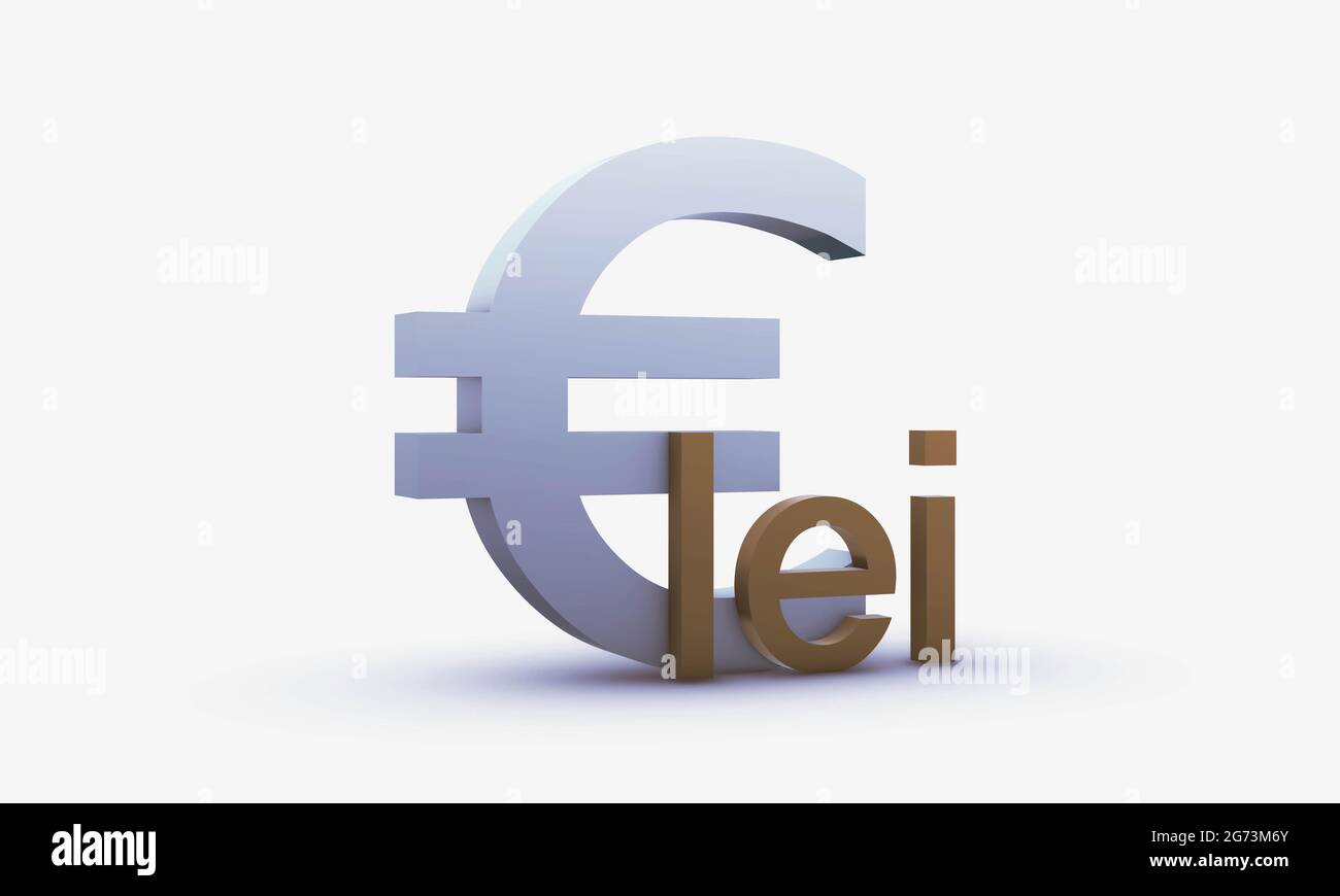 Romanian Money Symbol