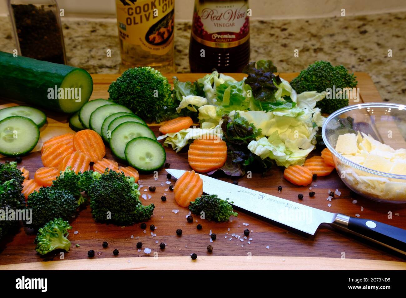 Peppercorns and Vegetables Stock Photo Alamy