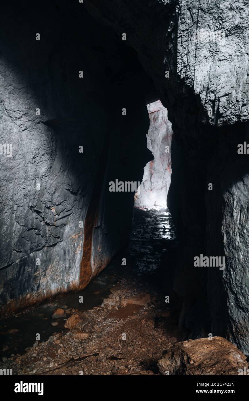 Vertical shot cliffs surrounded hi-res stock photography and images - Alamy