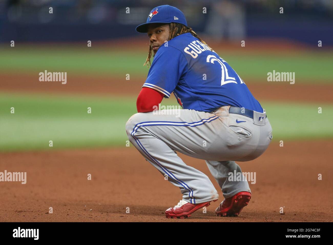 St. Petersburg, FL. USA; Toronto Blue Jays designated hitter Vladimir