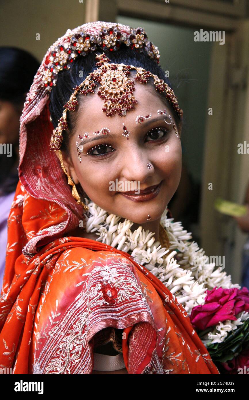 Mumbai Maharashtra India Asia Nov. 26 2006 Portrait of happy indian