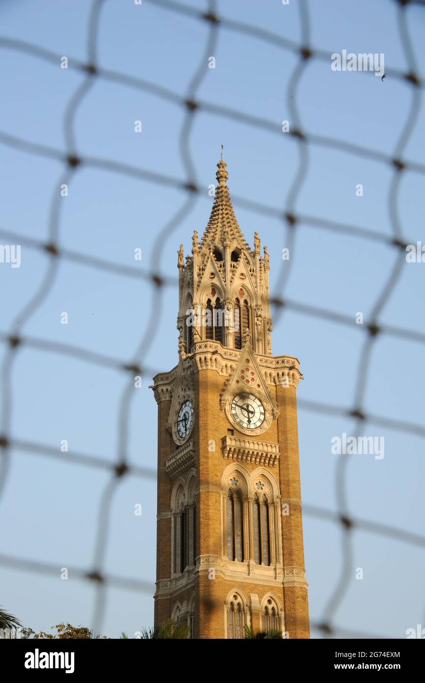 Iconic land mark of mumbai Rajabai Clock Tower University of Mumbai