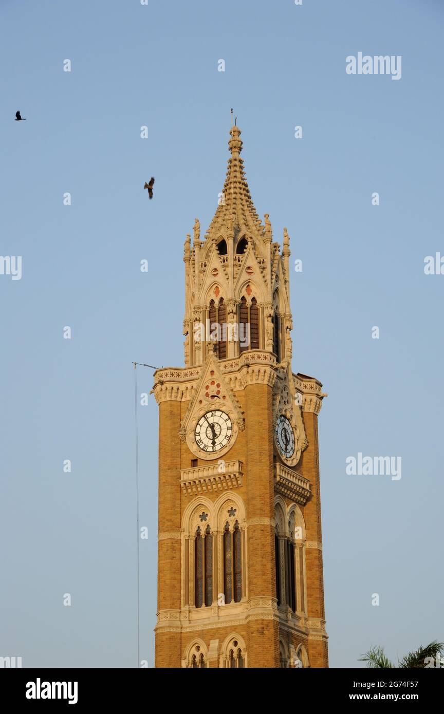 Iconic land mark of mumbai Rajabai Clock Tower University of Mumbai