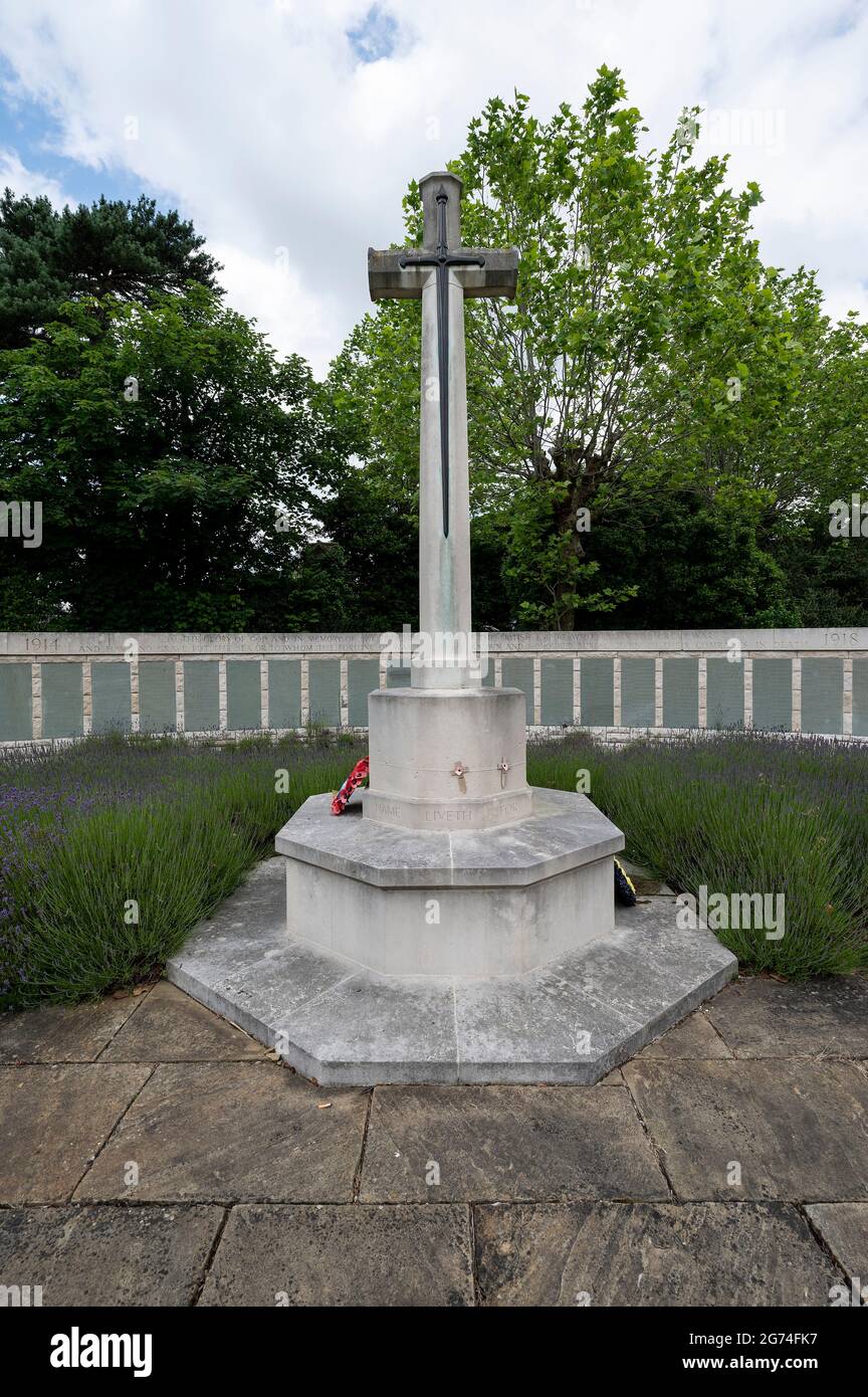 Hollybrook Memorial & Cemetery, Southampton, Hampshire, England, United Kingdom Stock Photo