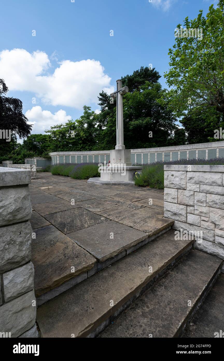 Hollybrook Memorial & Cemetery, Southampton, Hampshire, England, United Kingdom Stock Photo