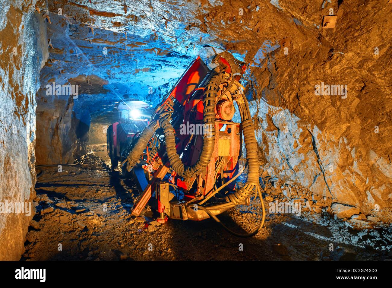 Underground mining drilling hires stock photography and images Alamy