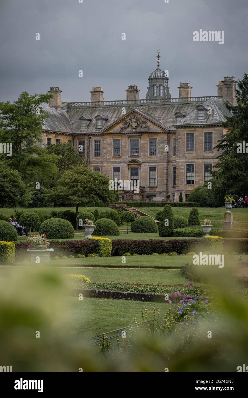 Belton House, Restoration Style Country Home in Grantham, Lincolnshire, England Stock Photo Alamy