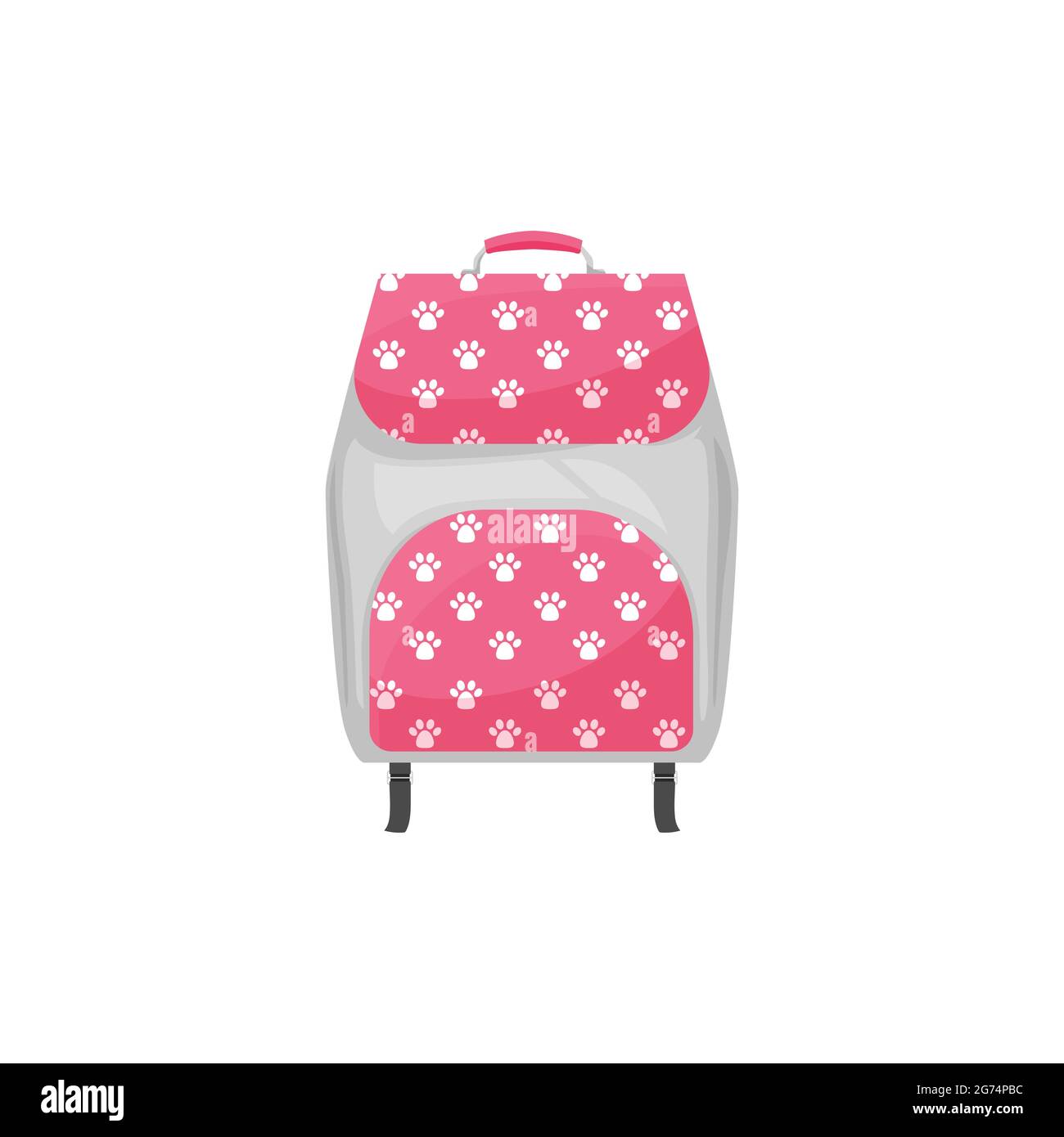 Cute school backpack Stock Vector Image & Art - Alamy