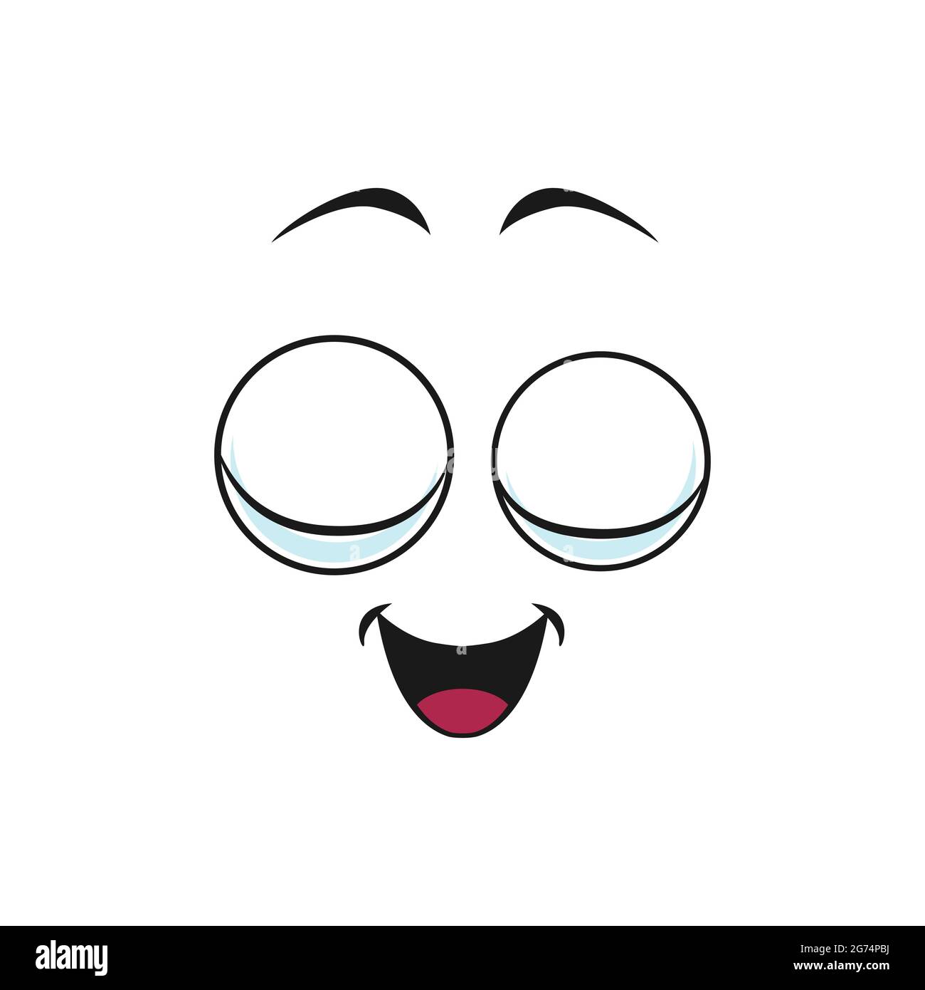 Calm Emoji Vector Icon Sign Icon Vector Illustration For Personal And  Commercial Use... Clean Look Trendy Icon Stock Vector Image & Art - Alamy