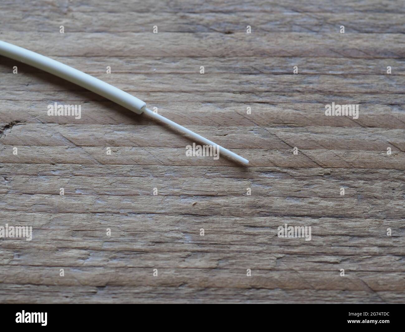 optical fiber cable for high speed network communications Stock Photo