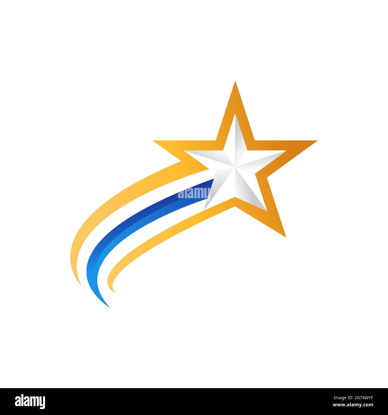 Abstract Star Logo icon Design Vector template. Simple and Elegant Star ...